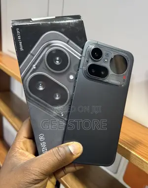 Nothing Phone 4a Pro 256GB Mpya Nyeusi