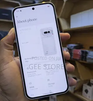 Nothing Phone 4a 256GB Mpya Nyeupe