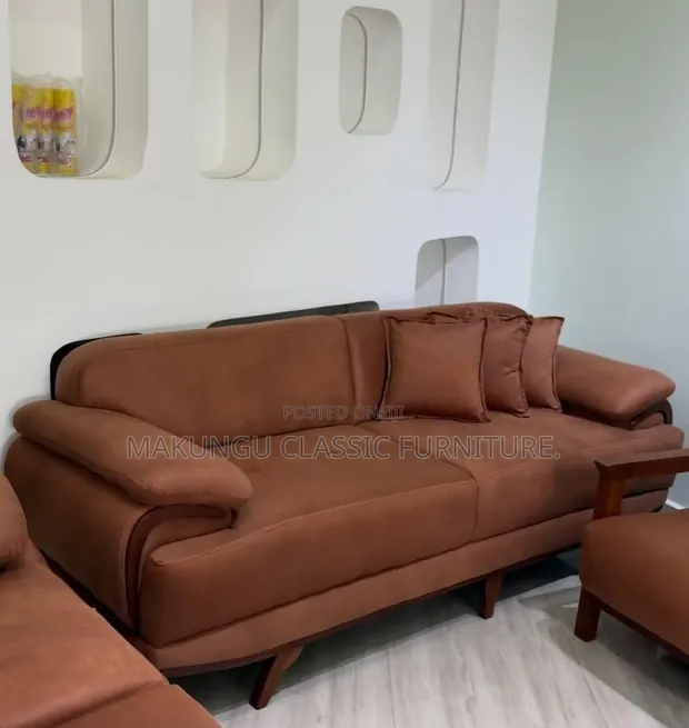 Simple and Modern Sofa Set (3, 2, 1, 1 Seater) - 1
