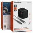 Porodo GaN Universal Multi-Port Quick Charger - Nyeusi - 3