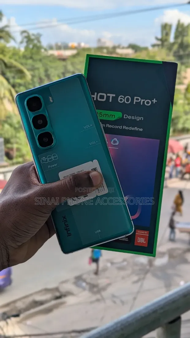 New Infinix Hot 60 Pro+ 256GB Gray - 1