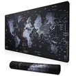 XXL World Map Extended Desk Mat (900x400mm) | Non-Slip Gaming Mousepad - 1