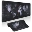 XL World Map Extended Desk Mat (800x300mm) | Non-Slip Gaming Mousepad - 1