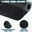 XL World Map Extended Desk Mat (800x300mm) | Non-Slip Gaming Mousepad - 2