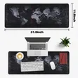 XL World Map Extended Desk Mat (800x300mm) | Non-Slip Gaming Mousepad - 5