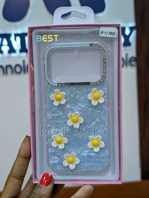 iPhone 17 Pro Max Cover - Floral Yellow