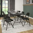 Heavy-Duty Folding Chairs with Padded Seats - 3