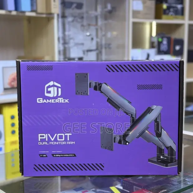 Gamertek Pivot Dual Monitor - 1