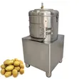 Commercial Electric Potato Peeler / Root Vegetable Peeling Machine 10L - 2