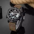 Golden Hour Leather Belt Watch - Brand New - 3