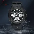 Golden Hour Black Leather Belt Watch - 2