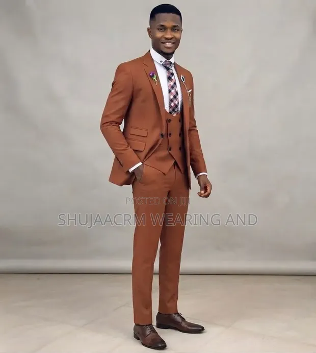 Marco Lorenzo Smart Suit - Orange, Brand New - 1