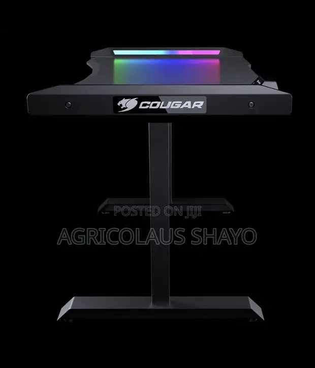 Cougar 120 RGB Gaming Desk / Meza Nzito ya Kompyuta - 1