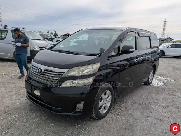 Toyota Vellfire 2009 Black - 1