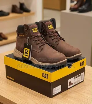 Caterpillar Safety Boots (Steel Toe)
