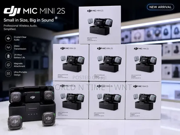 DJI Mic 2S Wireless Microphone System - 1