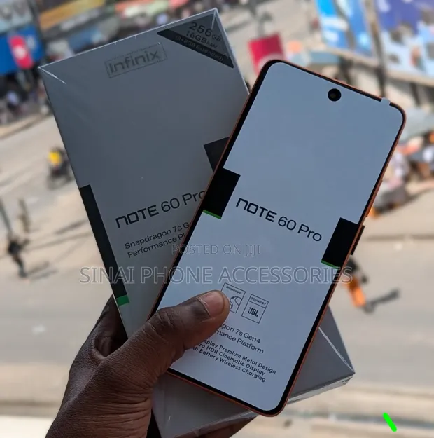 New Infinix Note 60 256GB Pink - 1