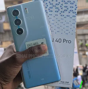New Tecno Camon 40 Pro 5G 256GB Silver