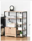 Modern Wooden Storage Cabinet Display Shelf - 1
