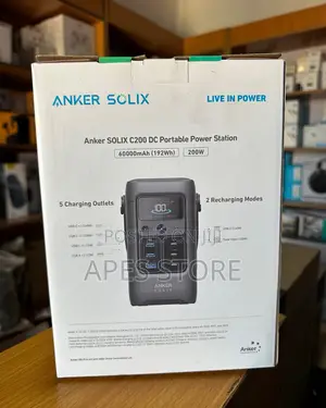 Anker SOLIX C200 Portable Power Station 200W 60,000mAh