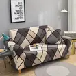 Modern Geometric Stretch Sofa Cover - 2