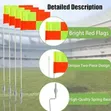 Corner Flags za Mpira (4 Vipande) - 2