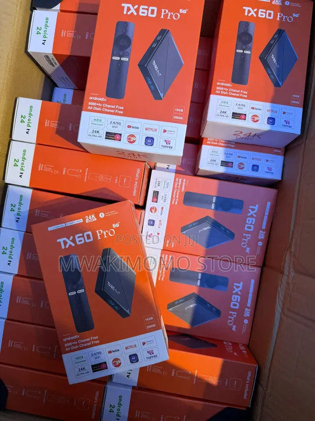 Android TV Box Ultra HD TX 60 PRO - 1