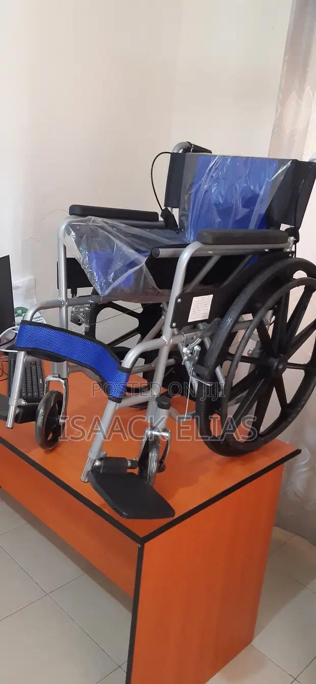 Manual Folding Wheelchair - Brand New - 1