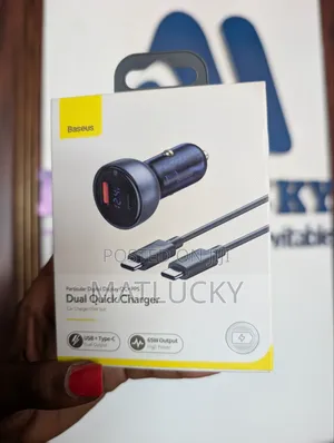 Baseus Dual Quick Charger with Digital Display