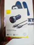 Baseus Dual Quick Charger with Digital Display - 1