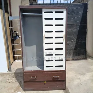 Wood-Mode White and Chocolate Wardrobe
