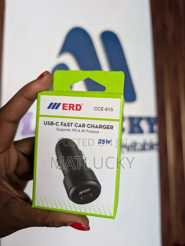 Erd CCE USB-C Fast Car Charger - 1
