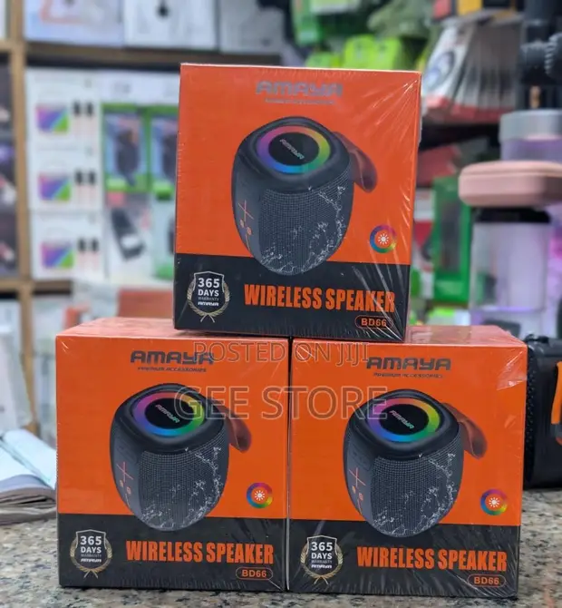 Amaya Speaker BD66 - Brand New Bluetooth Speaker - 1