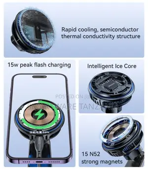 Yesido Wireless Fast Charger with Semiconductor Cooling, 15W