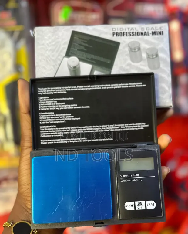 Digital Pocket Scale 500g - 1