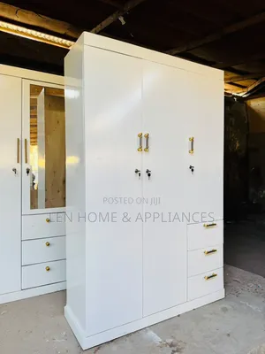 Wood-Mode 3-Door Cabinet - White