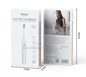 Yesido Sonic Electric Toothbrush, 2 Heads, IPX7 Waterproof