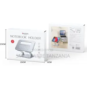 Yesido Adjustable Laptop Stand - Aluminium, 29x23cm