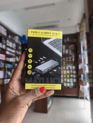 11-in-1 USB-C Hub to HDTV Adapter
