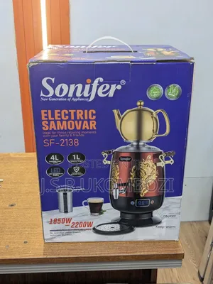 Sonifer SF-2138 Electric Kettle - 4L with 1L Teapot