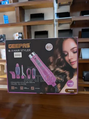 Geepas 6-in-1 Hair Styler