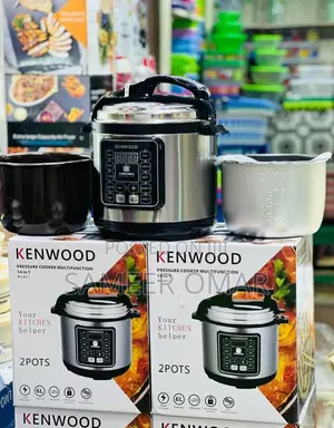 Kenwood 6.0L Pressure Cooker Set (2 Pots)