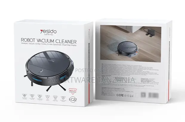 Yesido Robot Vacuum Cleaner with Gyroscope & Visual Map - 1