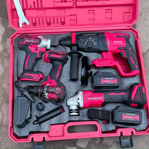 Edon ProMax 4-in-1 Cordless Combo Kit Tool Set - 1