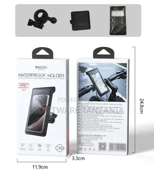Yesido Waterproof Bicycle Phone Holder Mount 360° Rotation