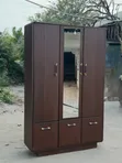 Wood-Mode 3-Door Wardrobe with Drawers - 1