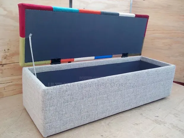 Ottoman Storage Puff - Brand New - 1