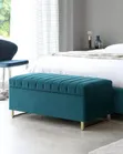 Ottoman Storage Puff - Brand New - 4