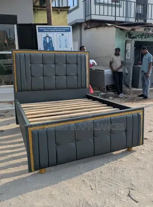 Sofa Bed - High Quality Luxury Grey & Yellow
