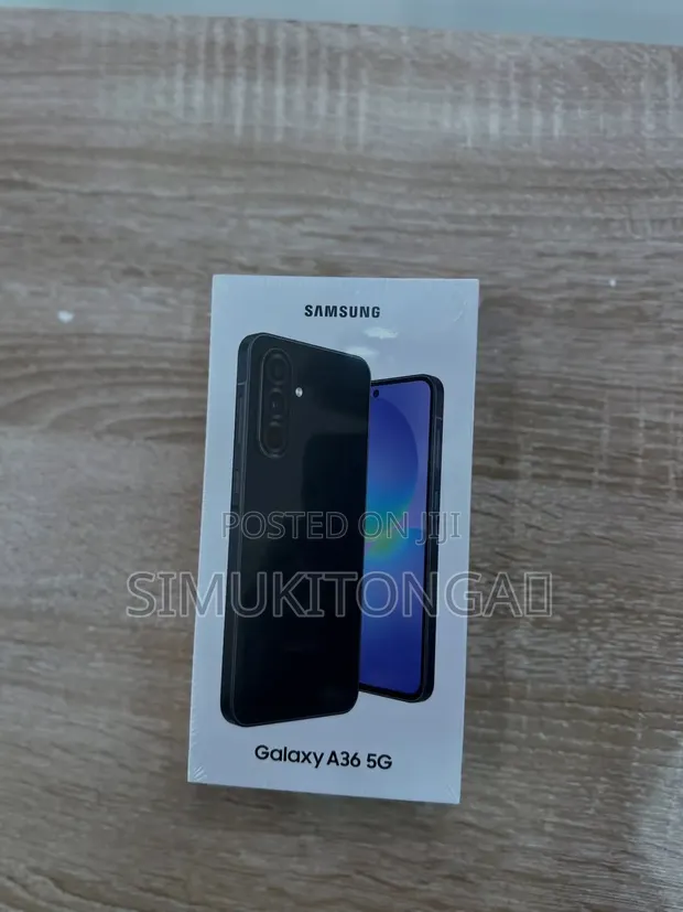 Samsung Galaxy A36 256GB Mpya Nyeusi - 1